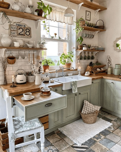cosy cottage kitchen| best cottage kitchens

