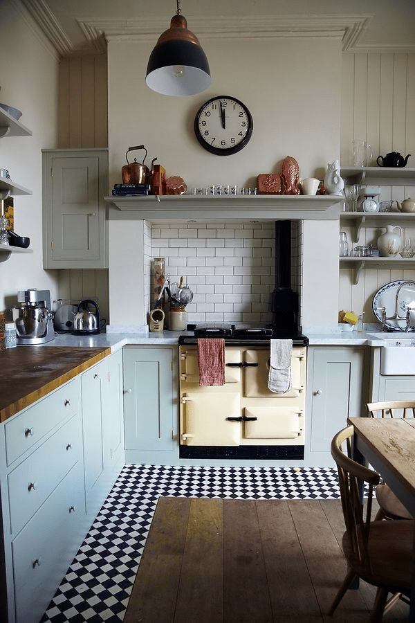 cottage kitchen|colorful cottage kitchen

