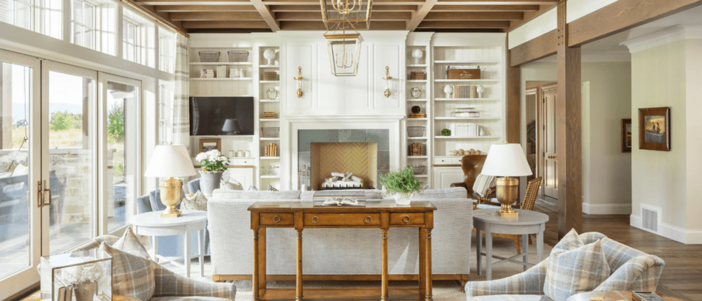 Elegant Farmhouse Living Room
