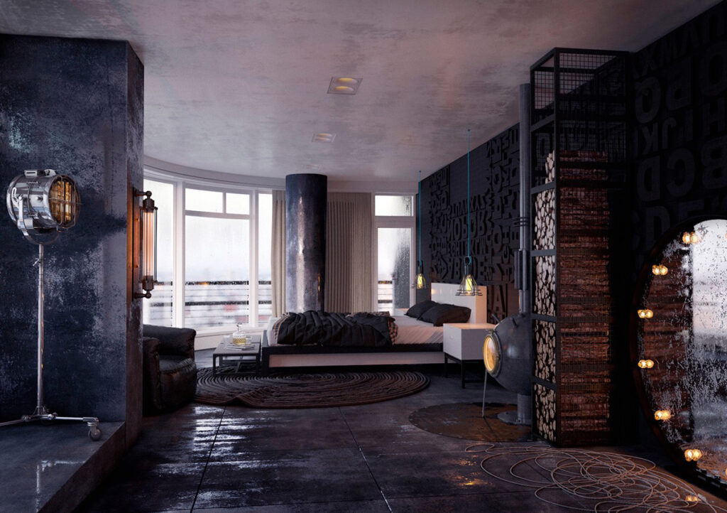 Brutalism Interior Color