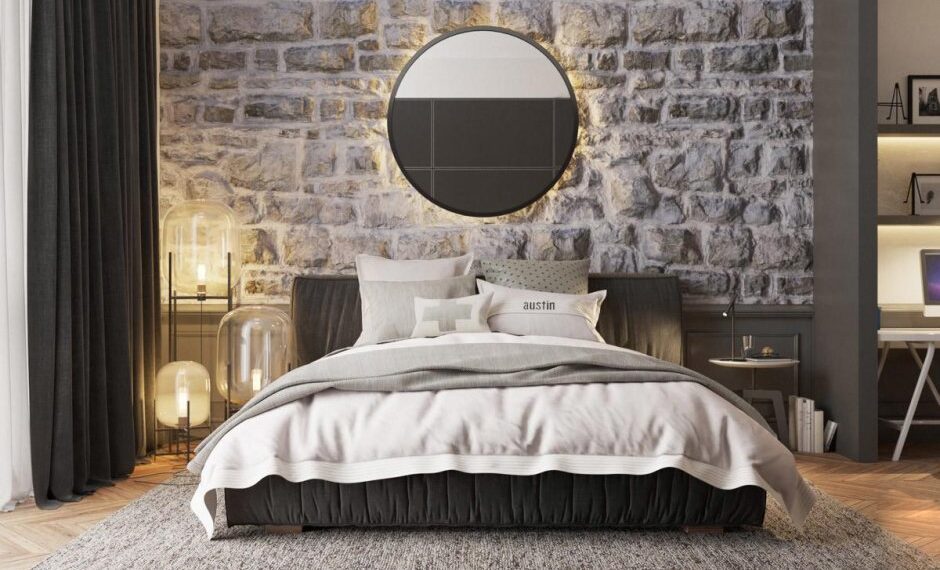 accent colour with grey
