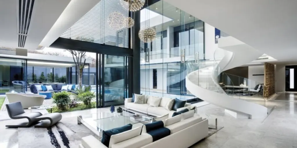 industrial house interior

