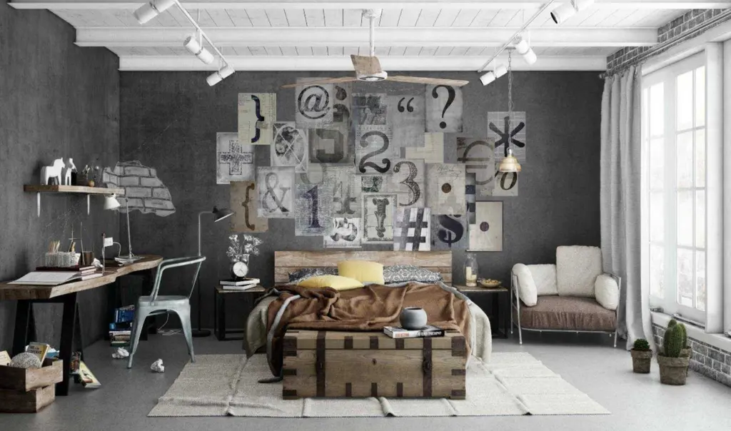 brutalist interior design
