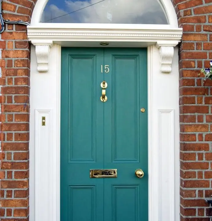 13 Best Color For Front Door On Red Brick House 14 Door Teal|
House Front Bricks