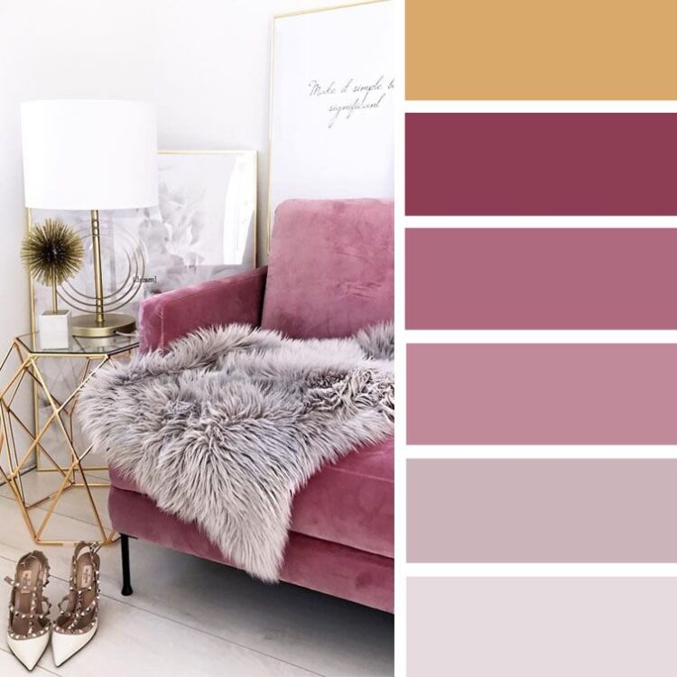 what color goes good with rose gold
