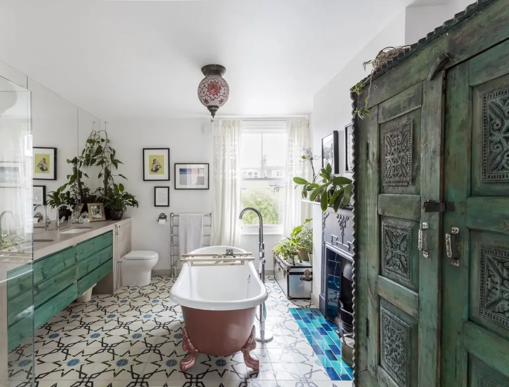 Boho Bathroom Design