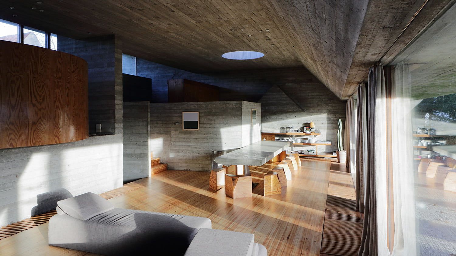brutalist design interior
