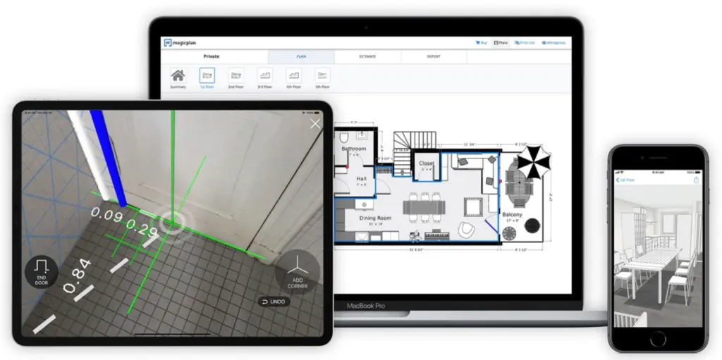 MagicPlan app| best home design apps for ipad
