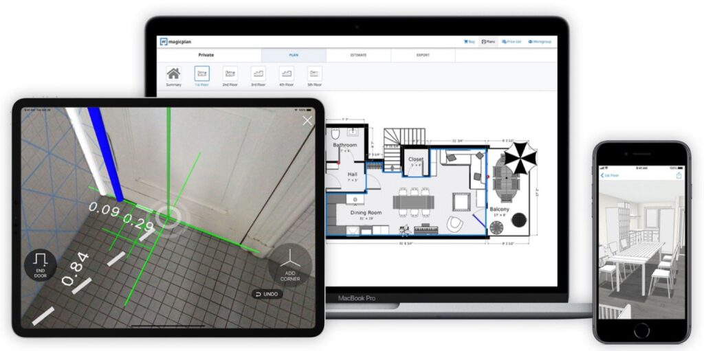 MagicPlan app| best home design apps for ipad

