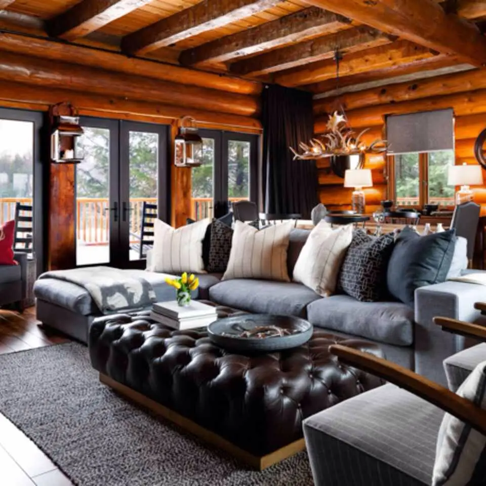 10+ Dark Cabin Interior Ideas: Tips & Amazing Picture 2 virgin river cabin interior