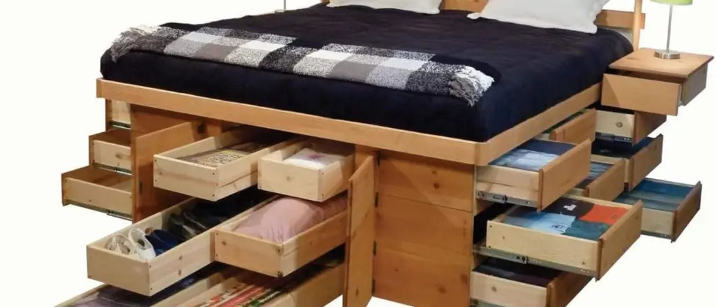 arranging furniture in long narrow bedroom
