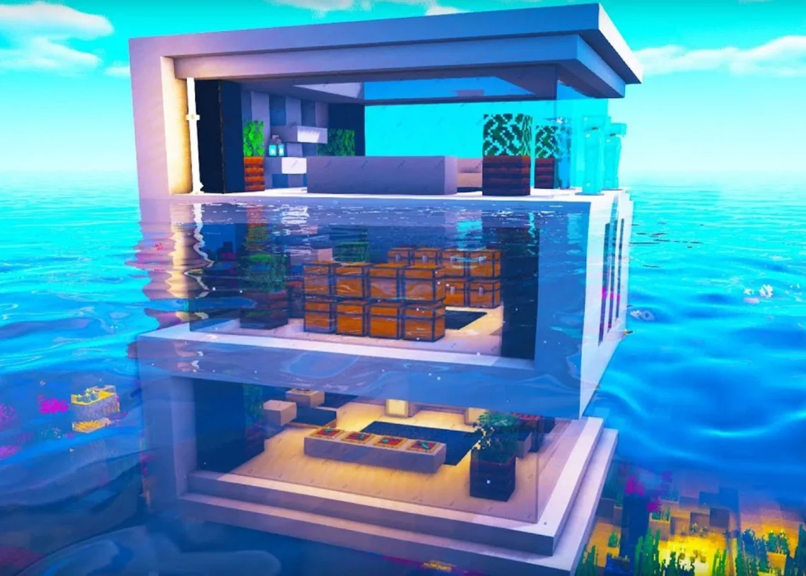 Underwater House Minecraft