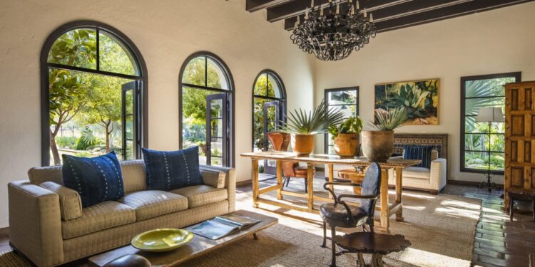 Spanish Colonial House Interior