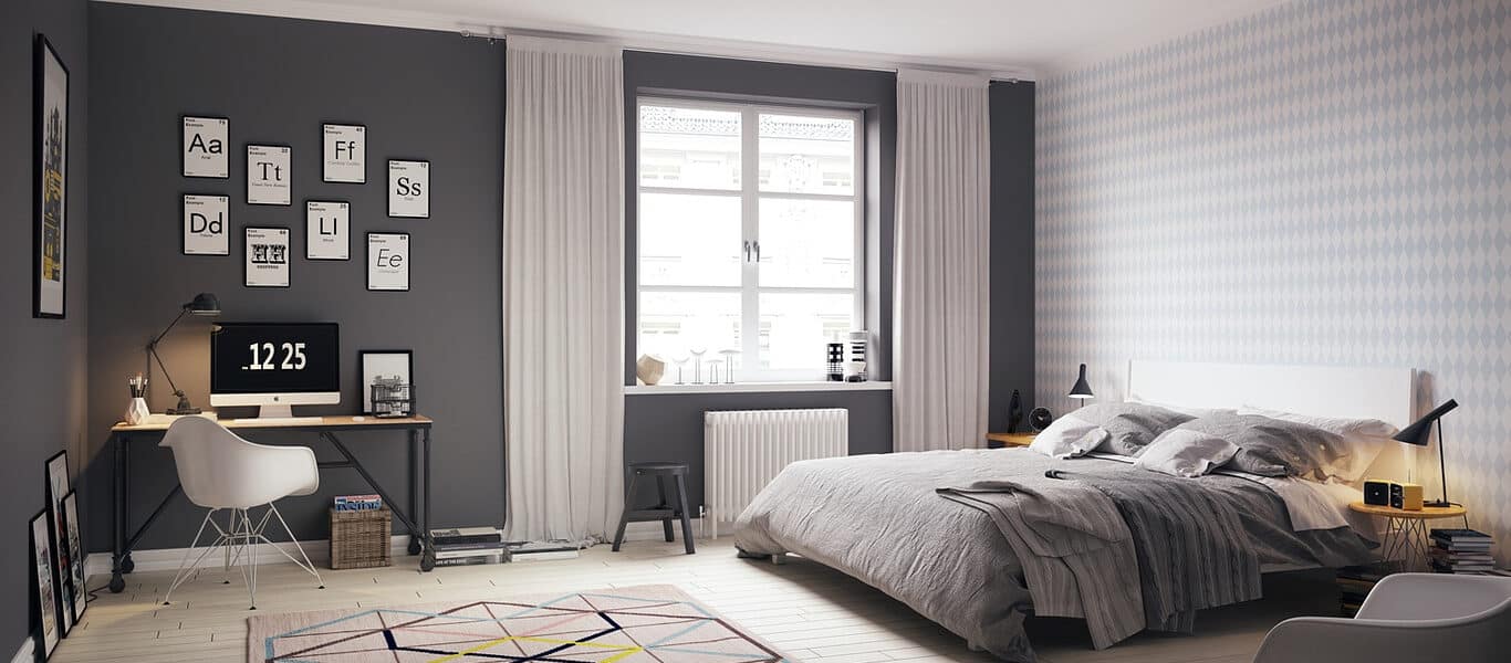 Scandinavian Style Bedroom
