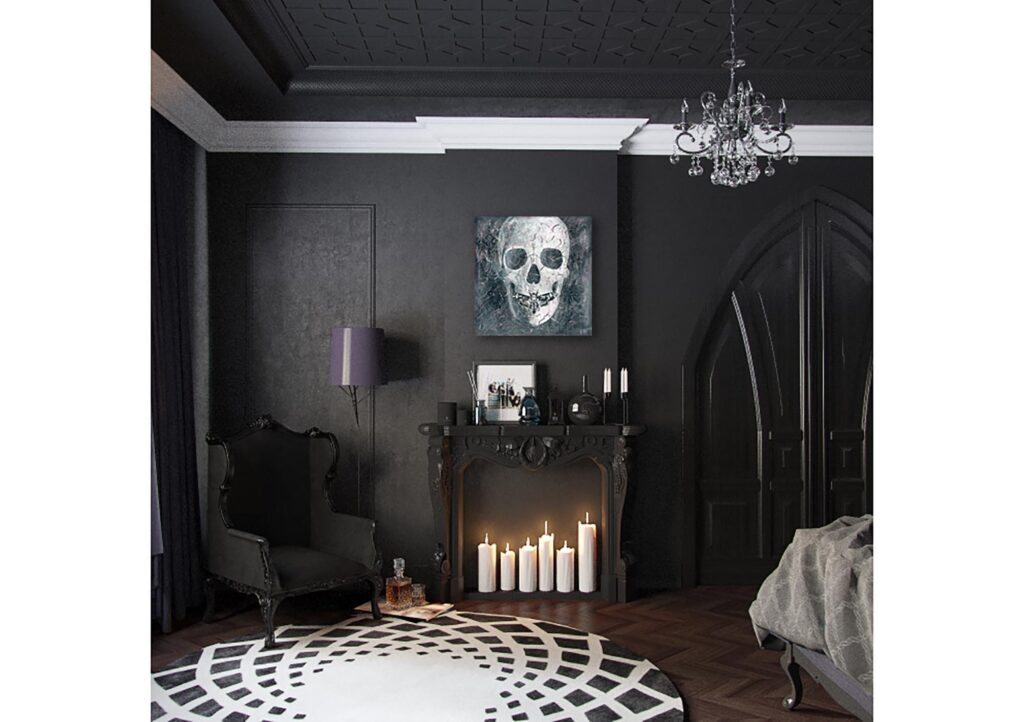 gothic style house interior

