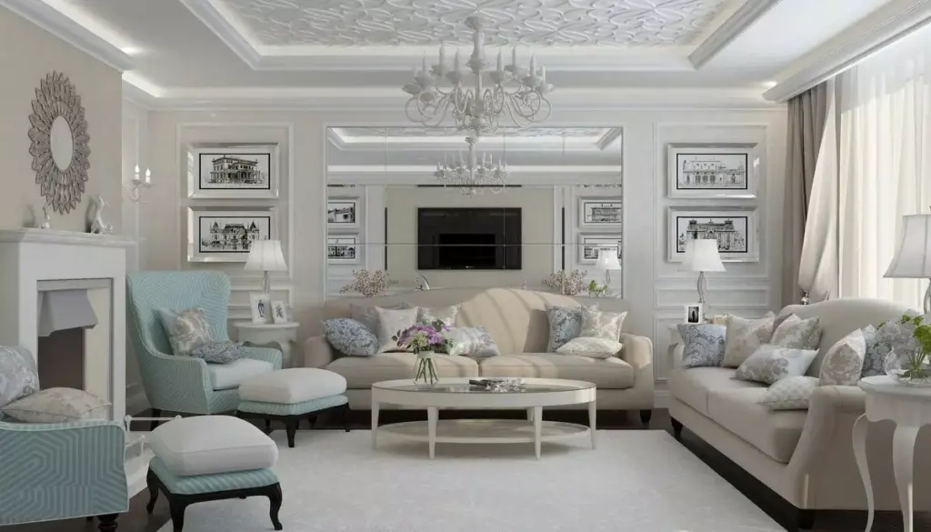 french neoclassical interior design
