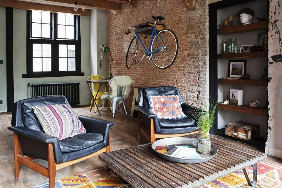 Most Popular Types of Interior Design Styles in 2024 6 interior stylist| Industrial Living Room