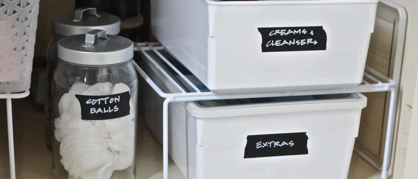 17 Under Sink Storage Ideas That will Keep Your Space Tidy 17 bathroom under counter storage ideas