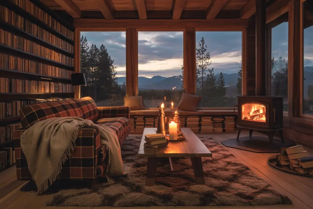 a frame cabin interior ideas

