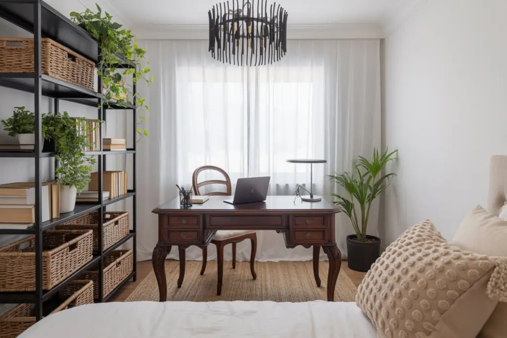 one bedroom with office
