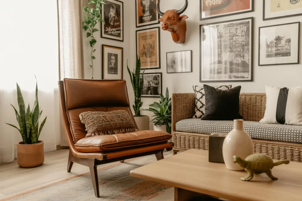 bohemian gallery wall