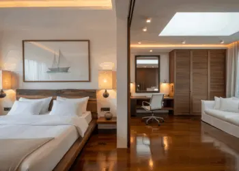 Master Bedroom With Office Layout: Tips For A Successful  Combo