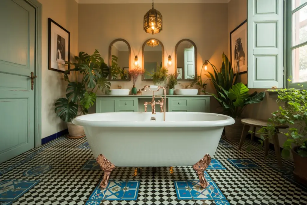 Boho Bathroom Design