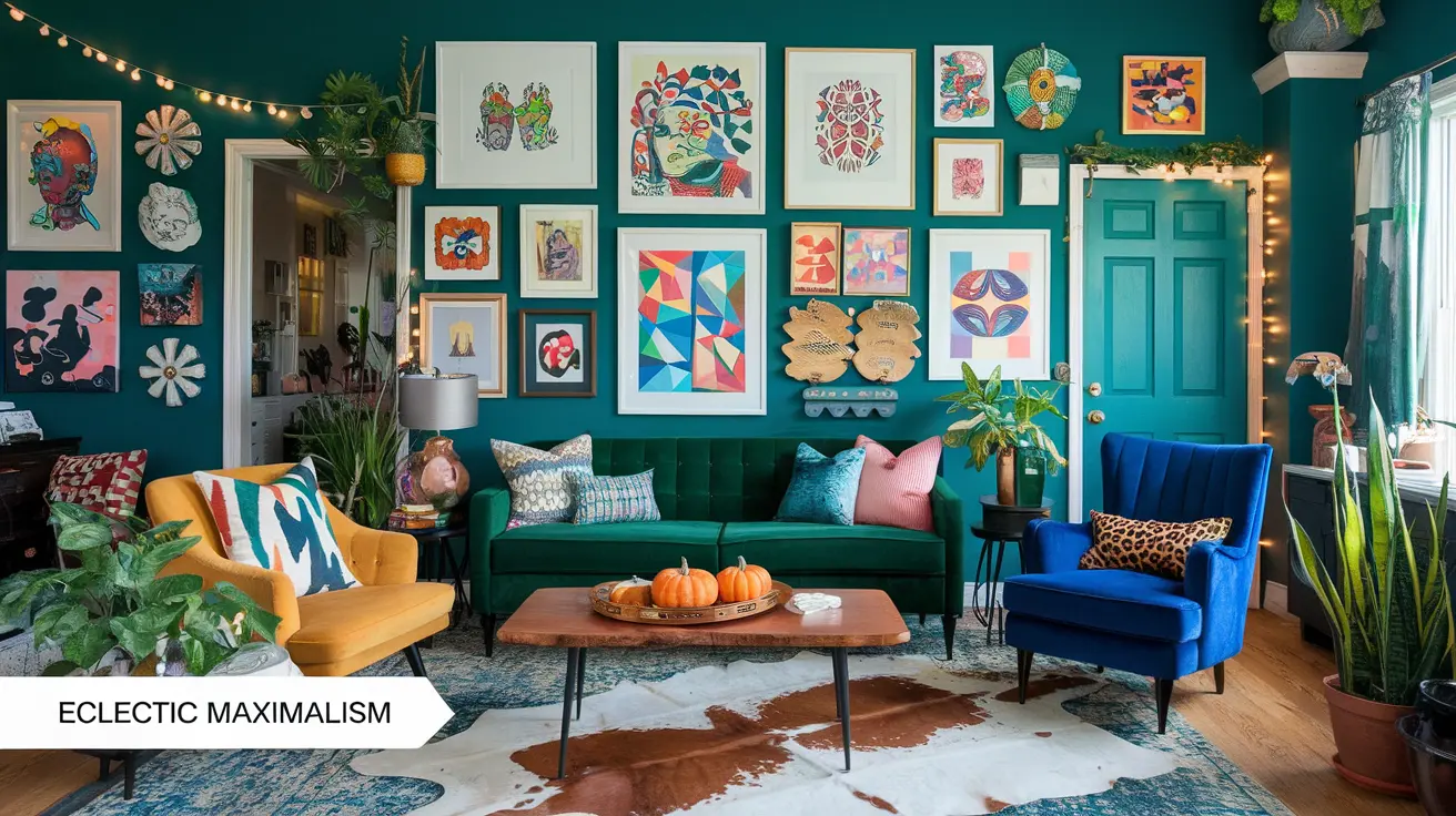 Eclectic Maximalism Interior Design