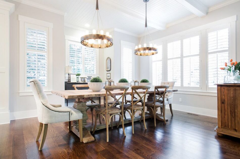 dining room size for 8