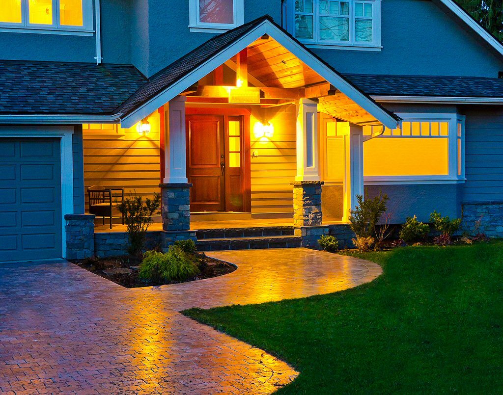meaning of colored porch lights
