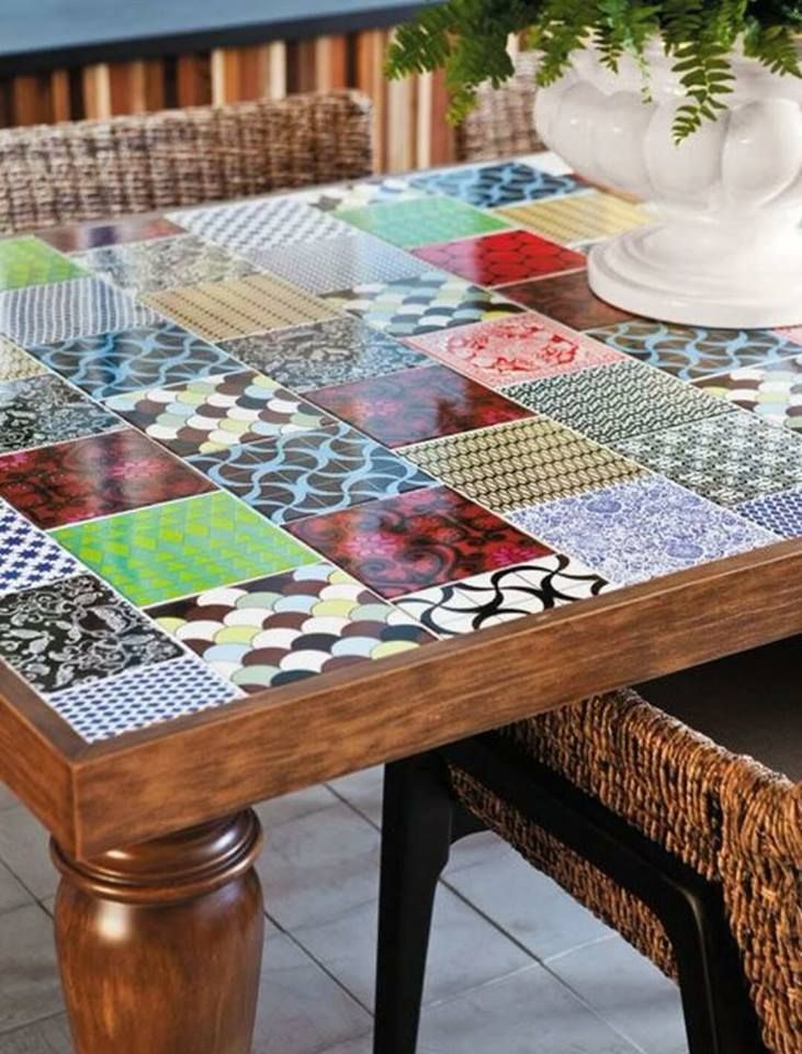 Tiled Table Top
