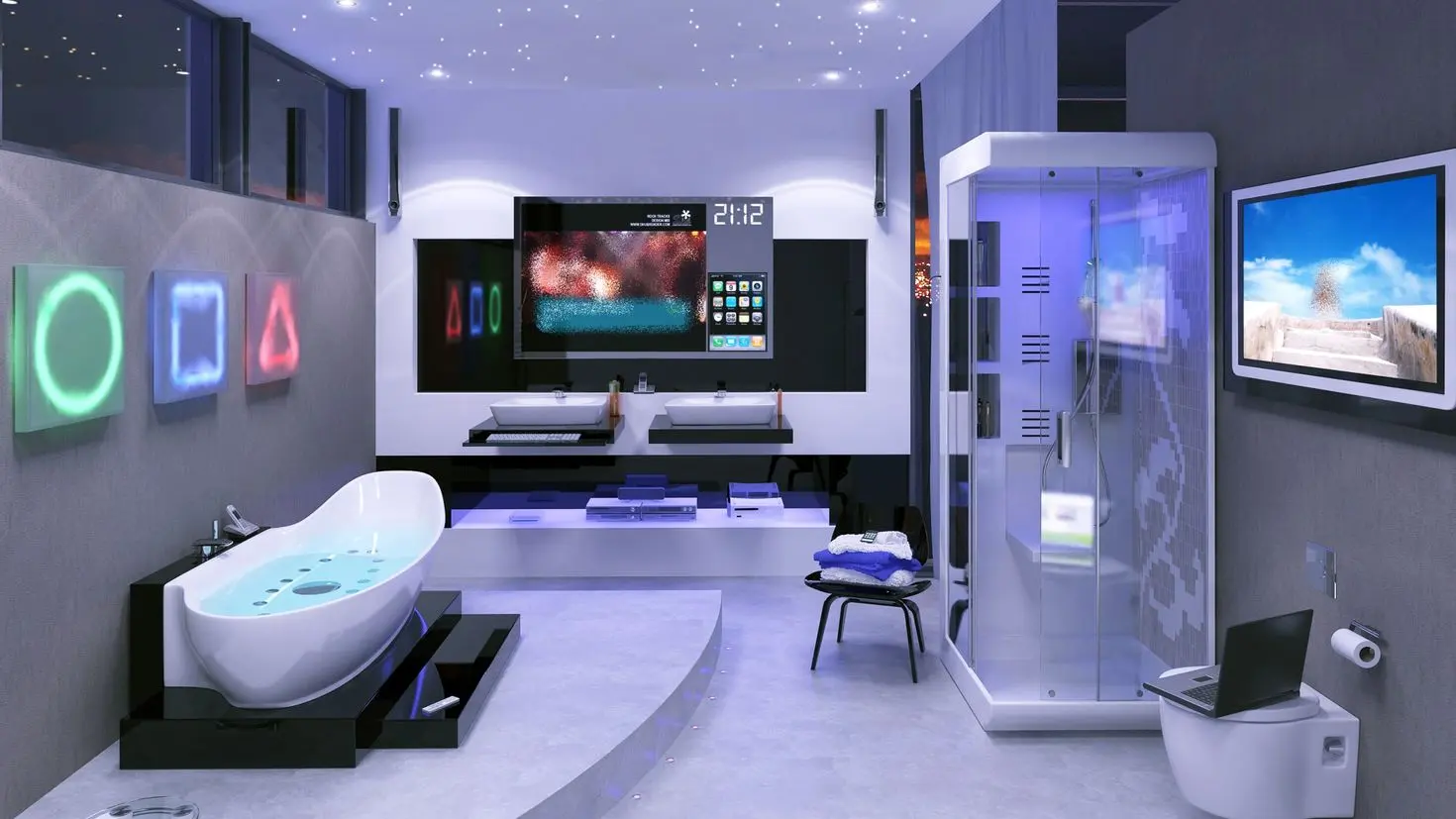 Hi-Tech Interior Design