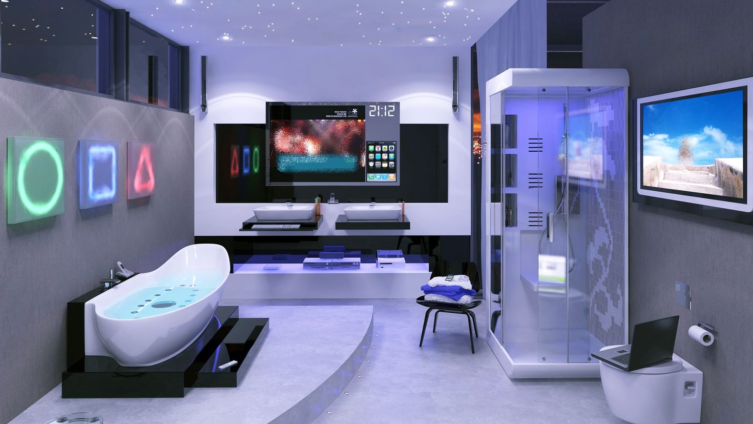 Hi-Tech Interior Design