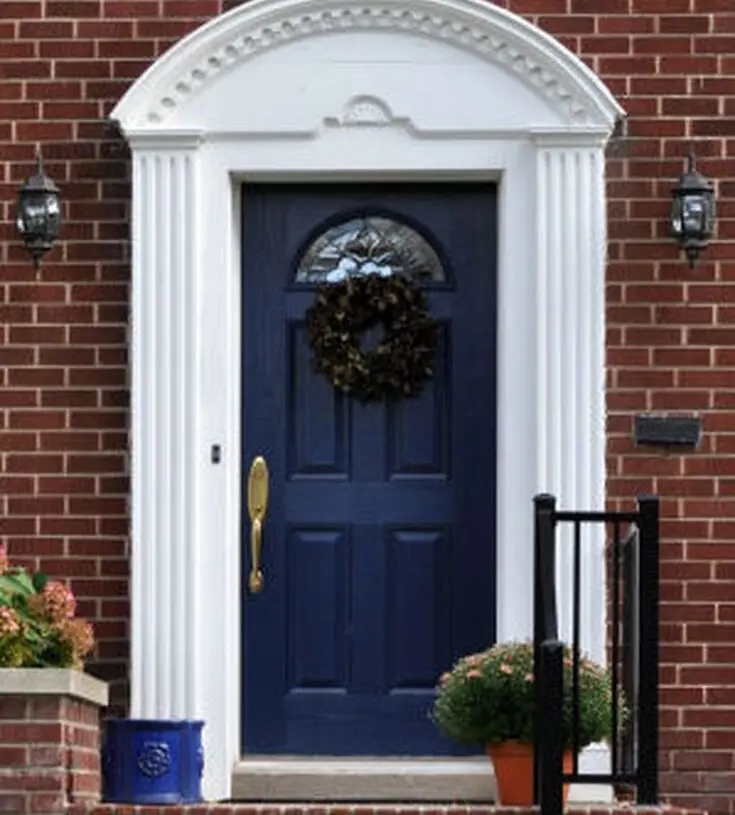 13 Best Color For Front Door On Red Brick House 2 front door colors for a red brick house