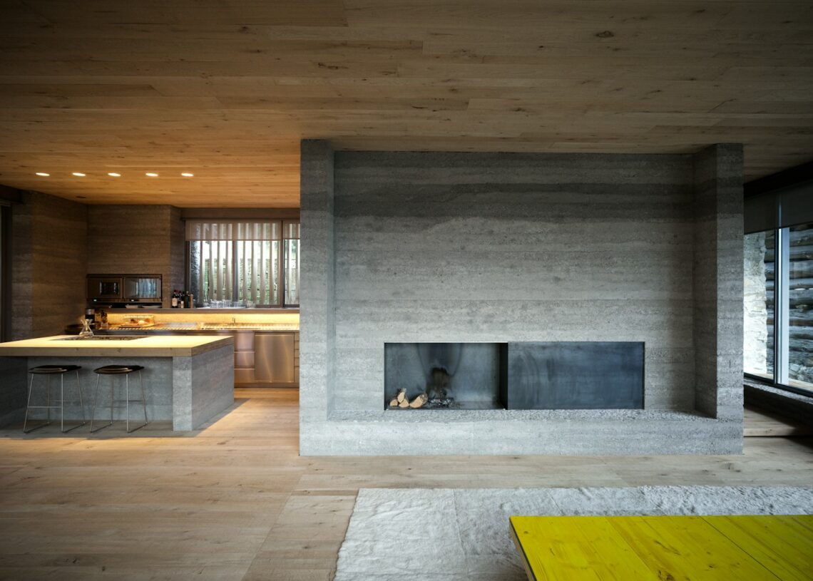Cement Concrete Interior|
Brutalism Wall