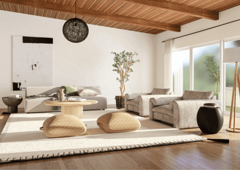 organic modern interior style
