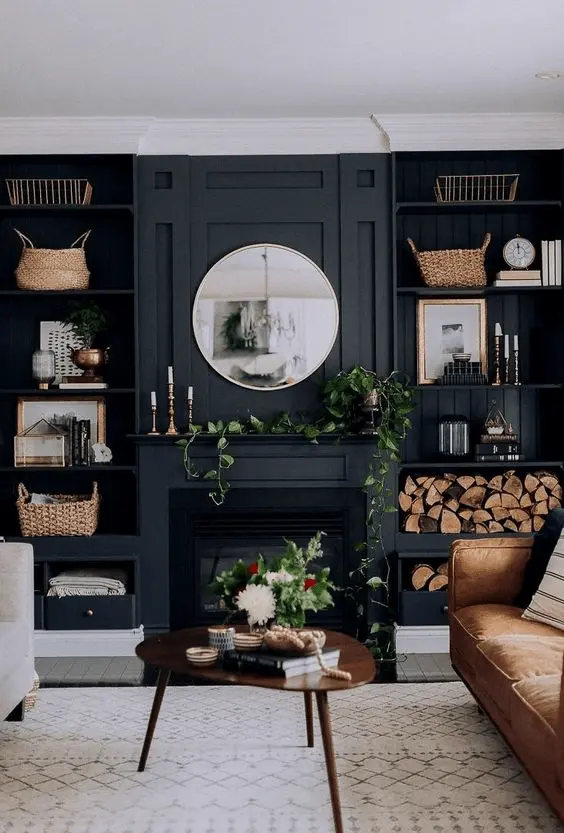 10+ Dark Cabin Interior Ideas: Tips & Amazing Picture 13 cabin inside ideas