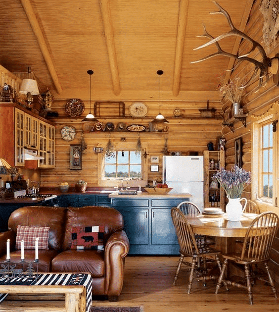 inside 12x32 tiny house interior
