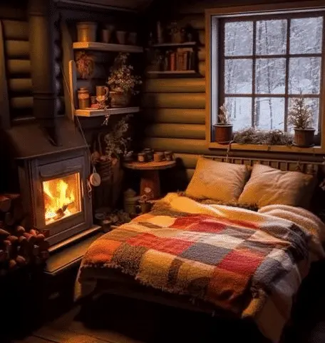 Small Rustic Cabin Interior Ideas: 15 Amazing Ways 15 14x40 shed house interior