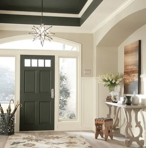 A Room with One Wall Different Color: Perfect Accent Painting 10 best accent color for grey