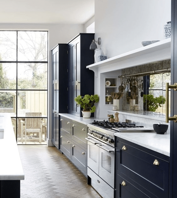long narrow kitchen ideas
