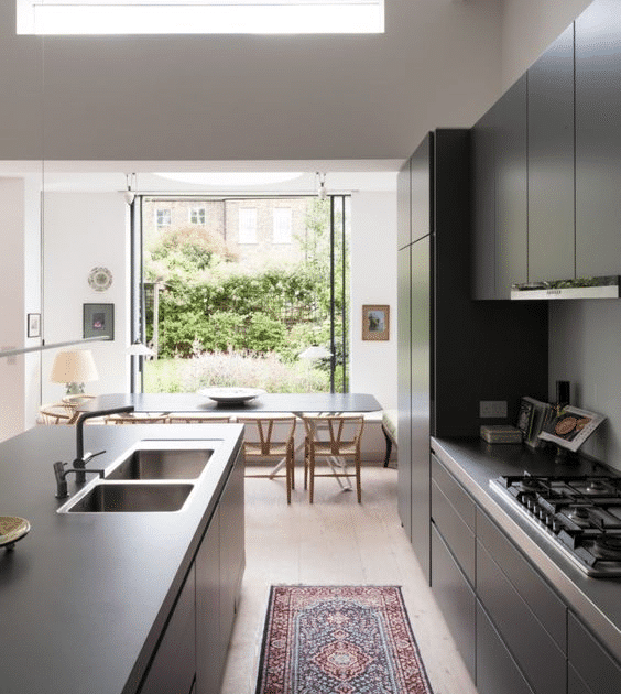 kitchen ideas long narrow
