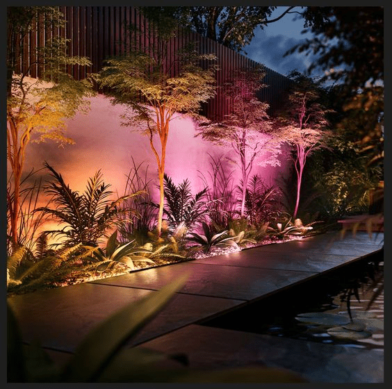 pink porch light meaning
