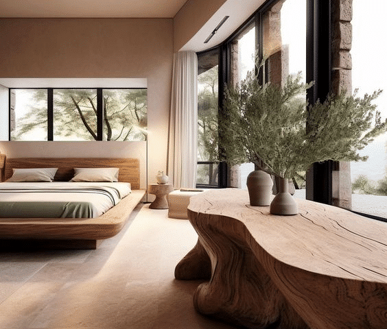 Organic Modern Bedroom