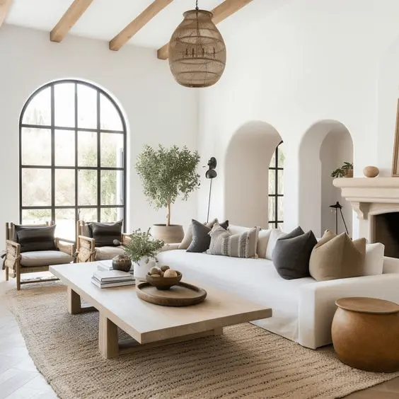 20+ Ways To Create Organic Minimalist Interior Design Magic! 19 organic contemporary interior design