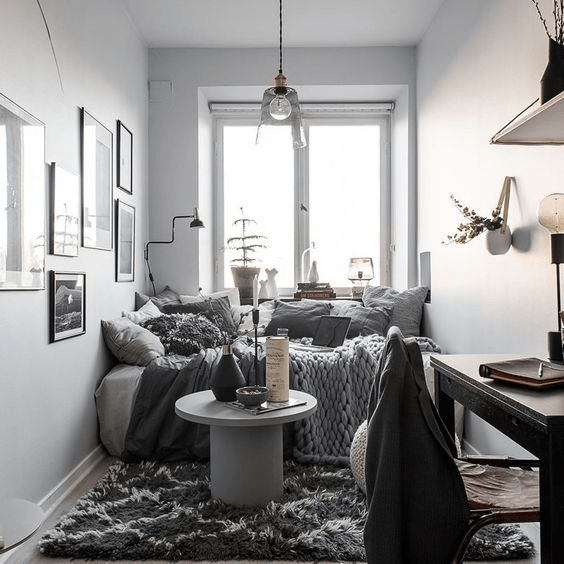 long narrow room ideas
