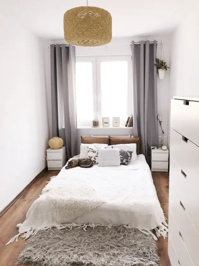 Smart Narrow Bedroom Layout Ideas And Ways To Maximise Space 24 Apartment Bedroom