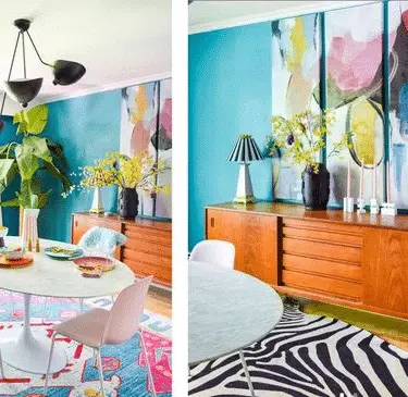 Eclectic Maximalism: Examples To Embrace This Amazing Trend! 12 Maximalist Mid Century Modern Decor