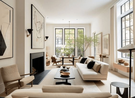Long Living Room Layout
