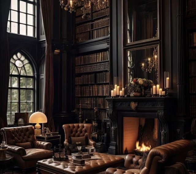 gothic revival house interior
